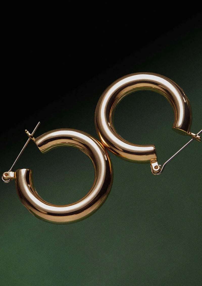 LUV AJ Baby Amalfi Tube Hoops