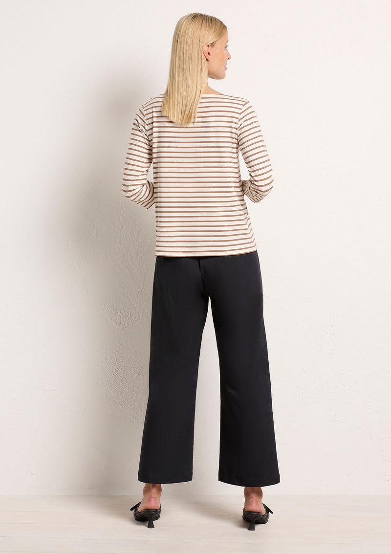 Mela Purdie Boater Stripe Relaxed Boatneck