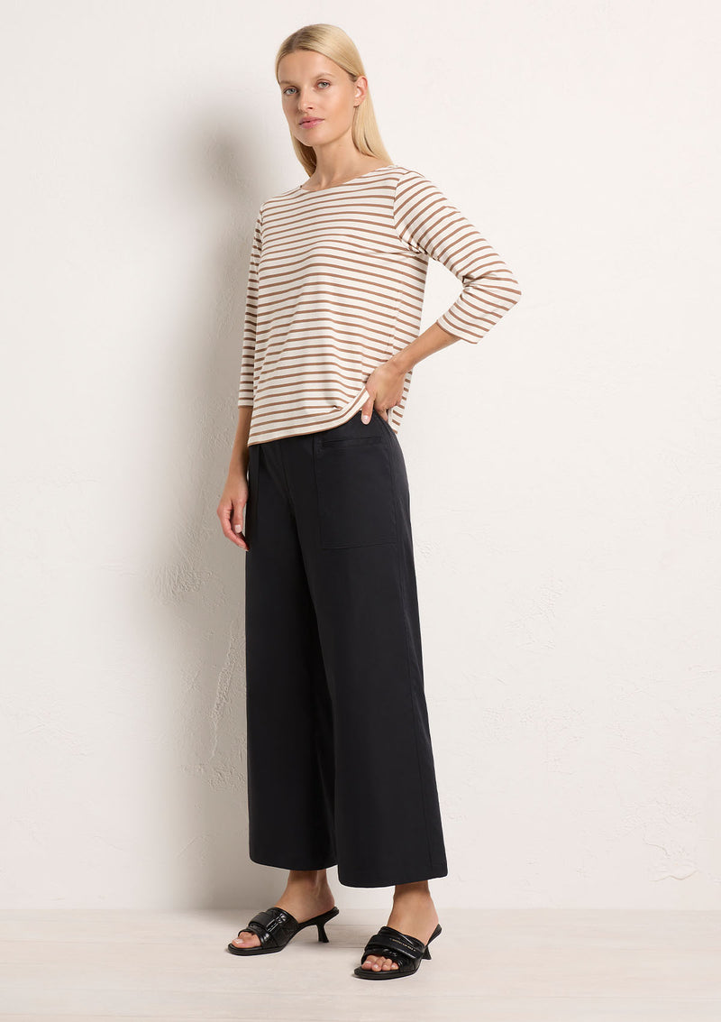 Mela Purdie Boater Stripe Relaxed Boatneck