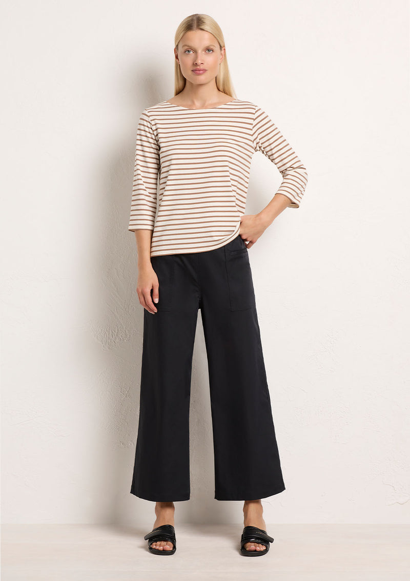 Mela Purdie Boater Stripe Relaxed Boatneck