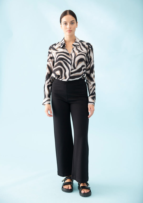 Mela Purdie Satellite Animal Silk Soft Shirt