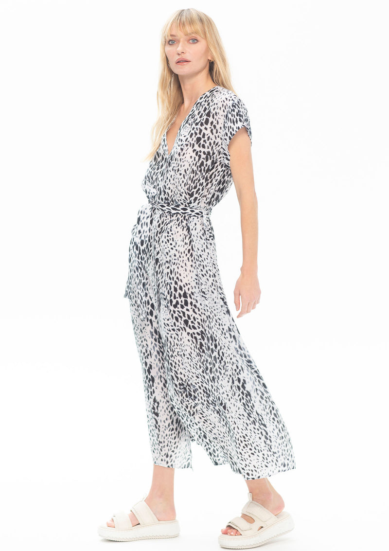 Mela Purdie Lima Print Silk Terrace Dress