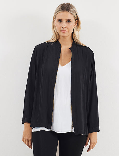 Mela Purdie Mach̩è Zip Bomber Jacket