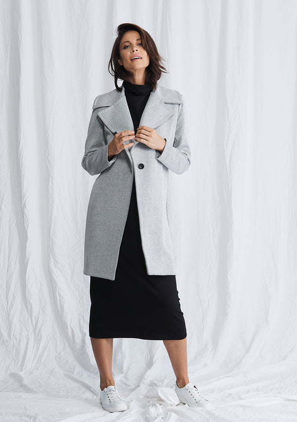 Mela Purdie Oxford Knit Chapel Coat