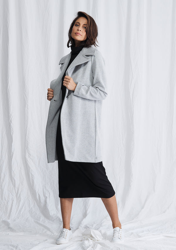 Mela Purdie Oxford Knit Chapel Coat