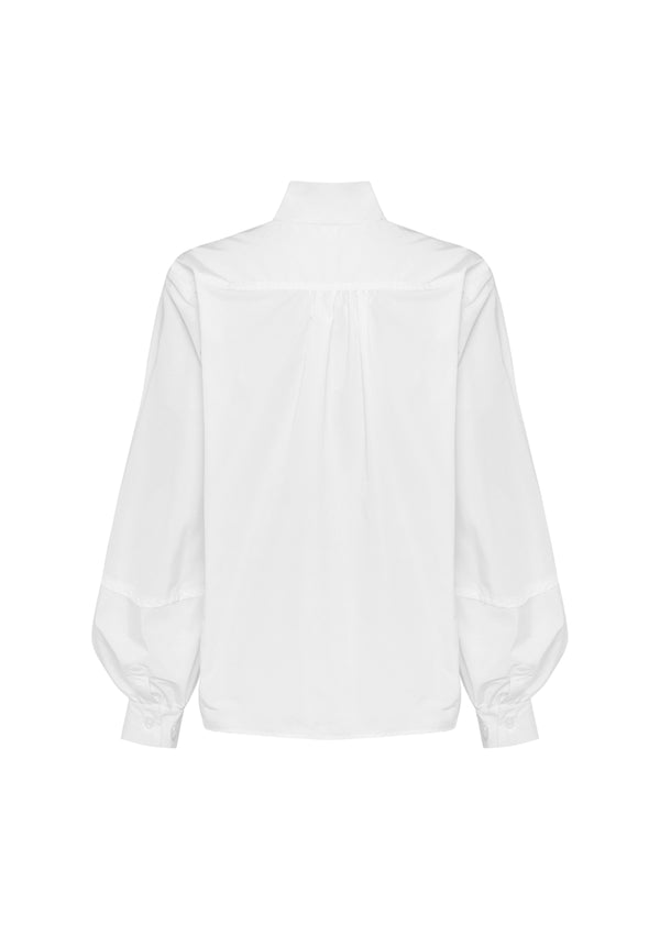 Mela Purdie Cotton Memory Bell Sleeve Blouse