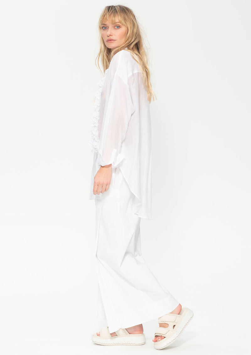 Mela Purdie Silk Cotton Voile Dinner Shirt