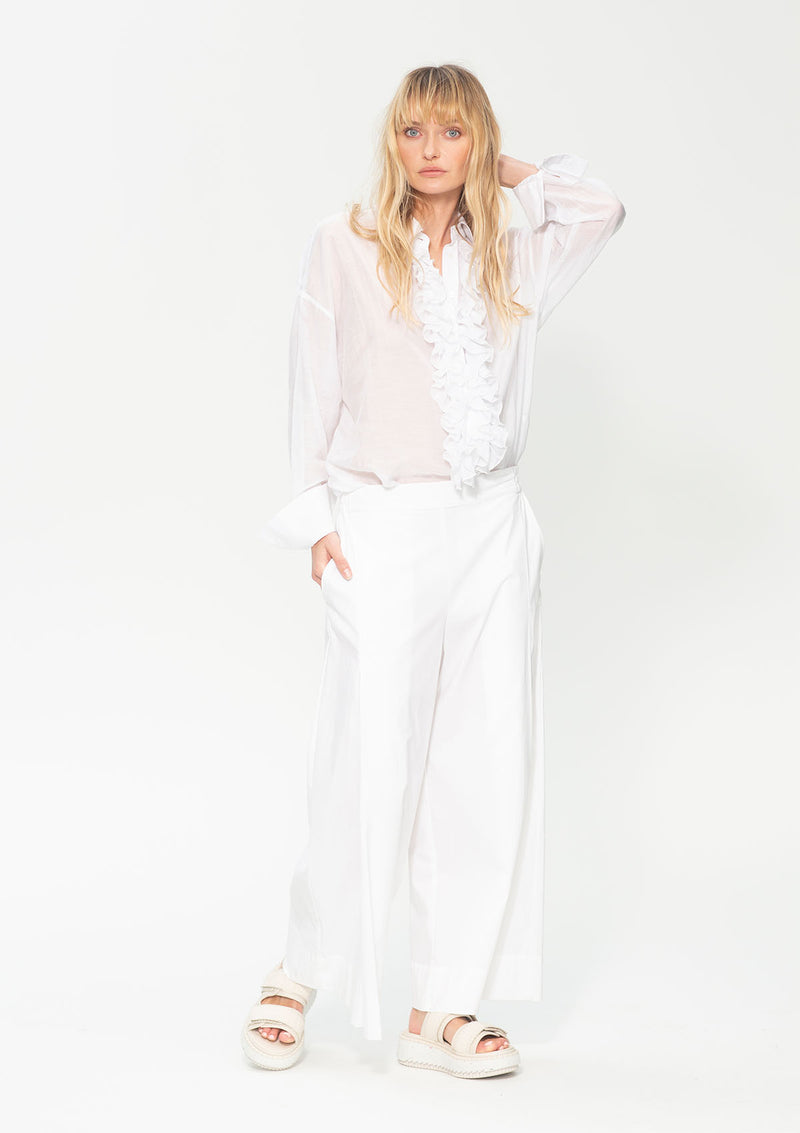 Mela Purdie Silk Cotton Voile Dinner Shirt