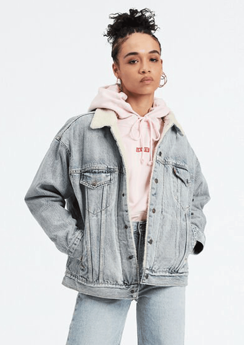 Levis Original Dad Sherpa Trucker Jacket