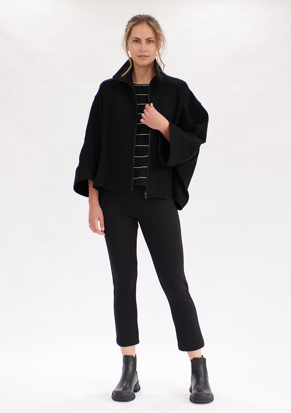 Mela Purdie Tube Rib Cape Jacket