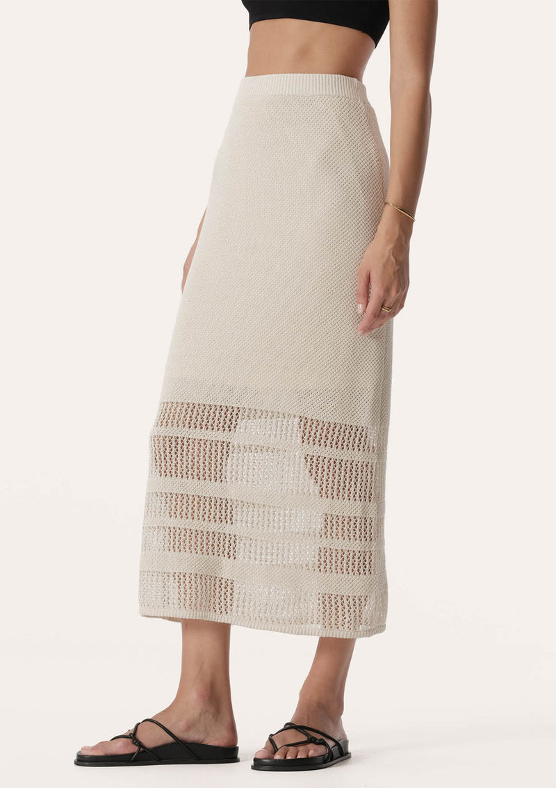 Elka Collective Rivera Crochet Skirt