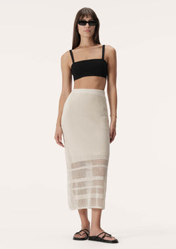 Elka Collective Rivera Crochet Skirt