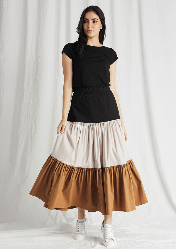 Mela Purdie Mircoprene Multi Mumbai Skirt