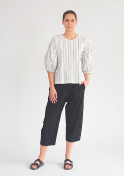 Mela Purdie Serenity Stripe Microprene Belle Top