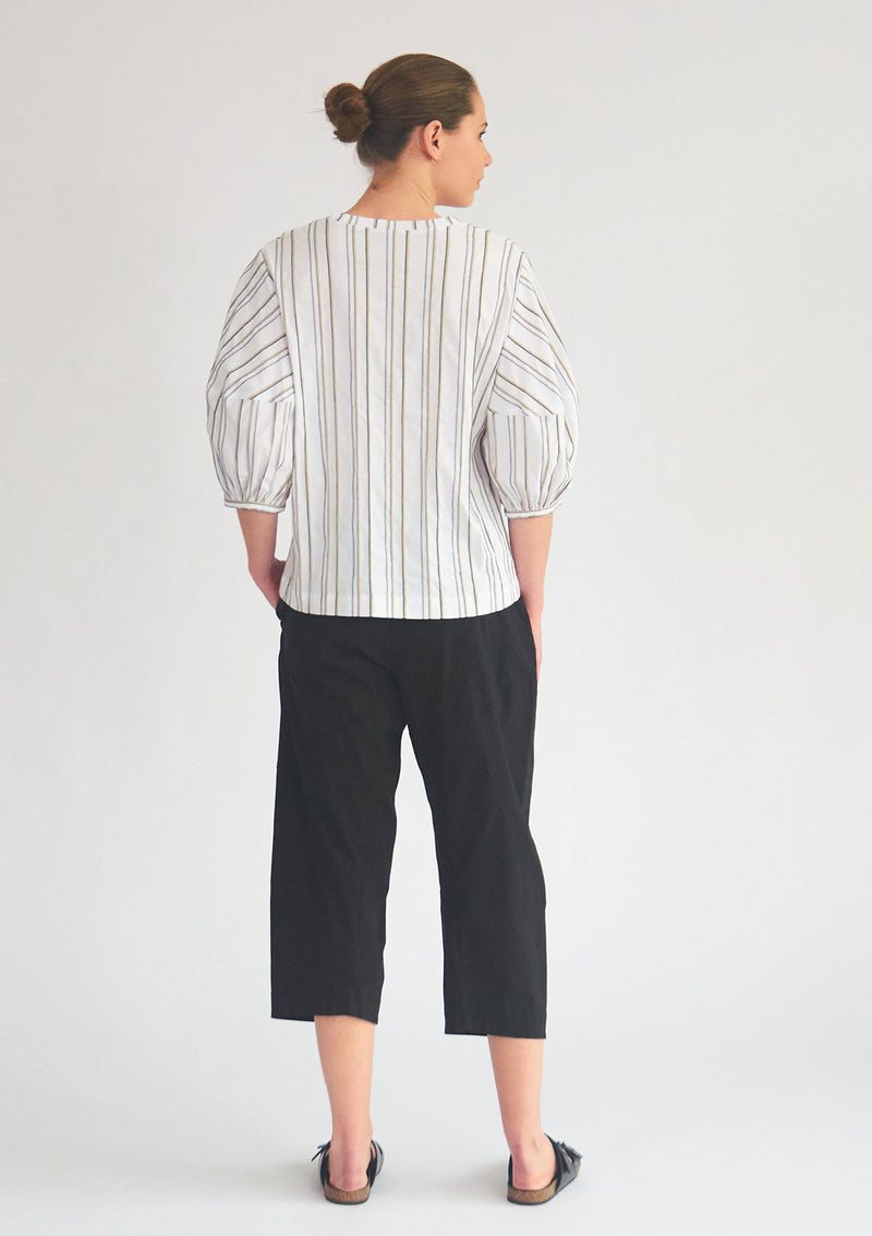 Mela Purdie Serenity Stripe Microprene Belle Top